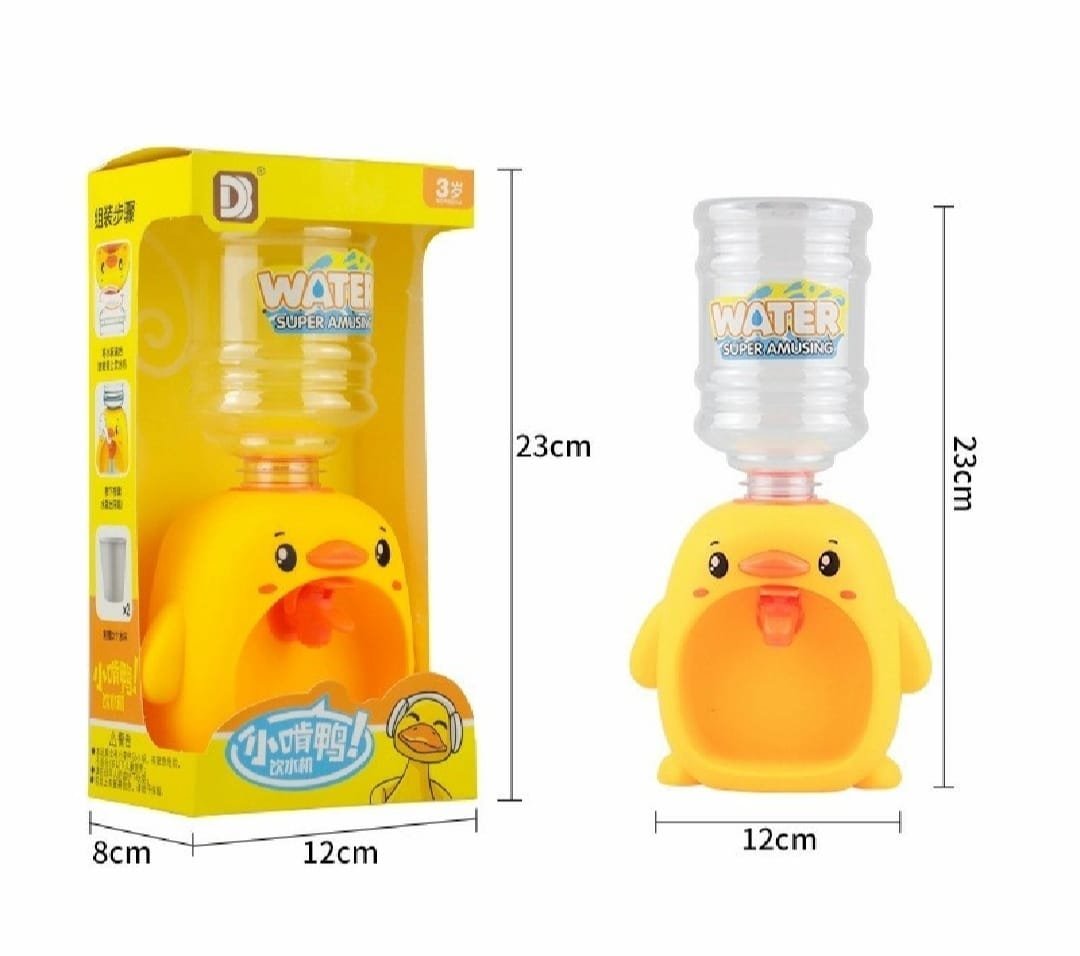 Mini Duck Water Dispenser Toy Drinking Fountain - Image 5