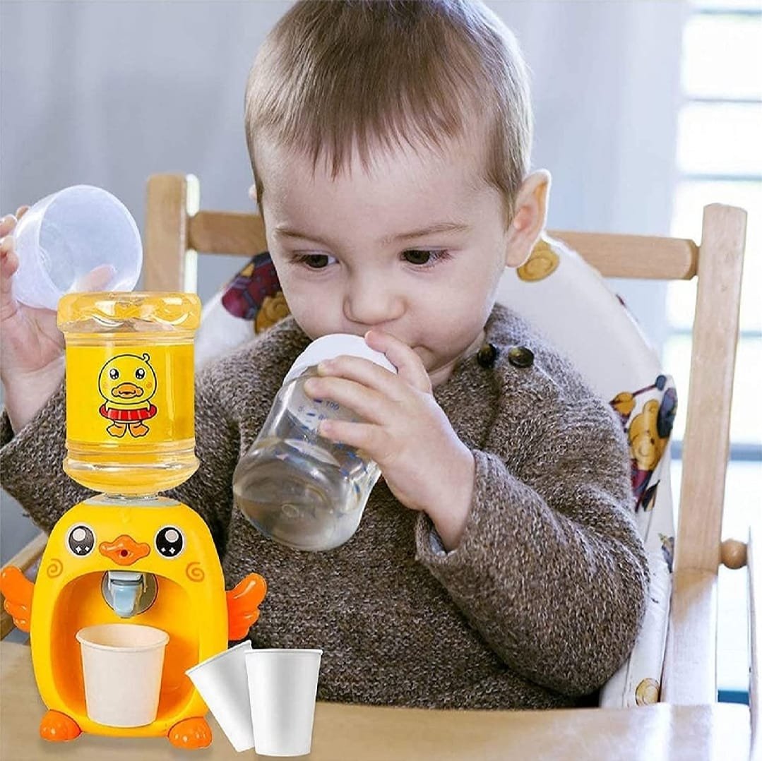 Mini Duck Water Dispenser Toy Drinking Fountain - Image 3