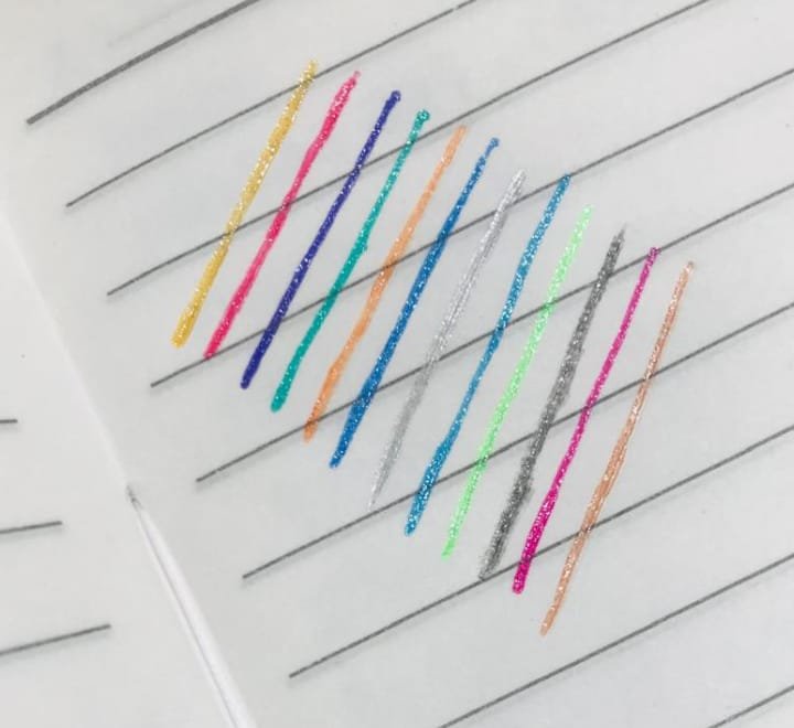Fruit Scent Gel Glitter Pen