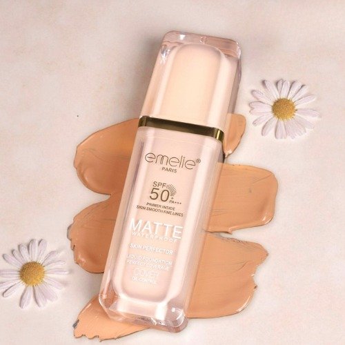 Emelie Paris Spf 50+ Foundation With Primer (30 Ml)
