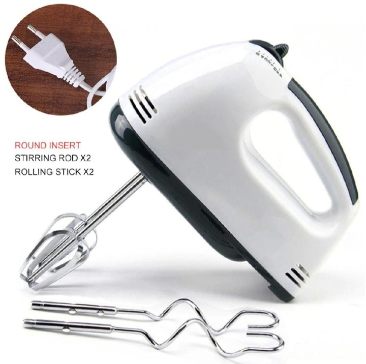 Electric Hand Mixer Beater Machine For Cake, Eggs &Amp; Baking -... - Image 4