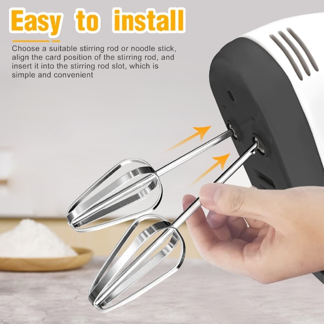 Electric Hand Mixer Beater Machine For Cake, Eggs &Amp; Baking -...
