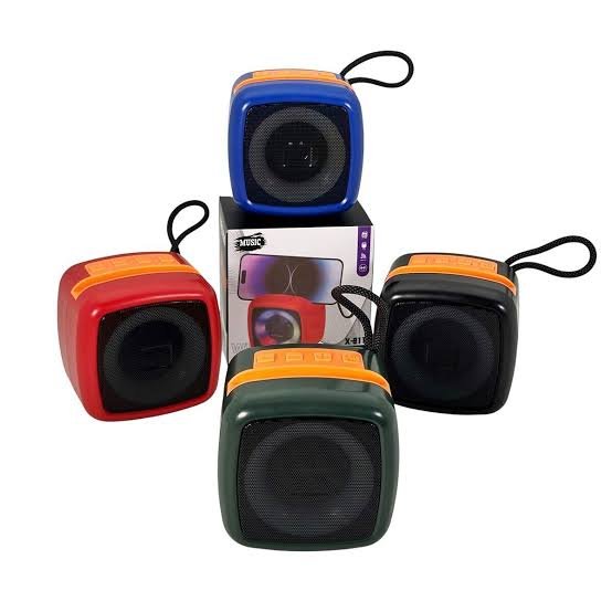 T&Amp;G Portable Bluetooth Speaker With Led Lights, Phone Holder...