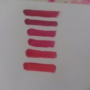6 Pcs Lip Gloss Set