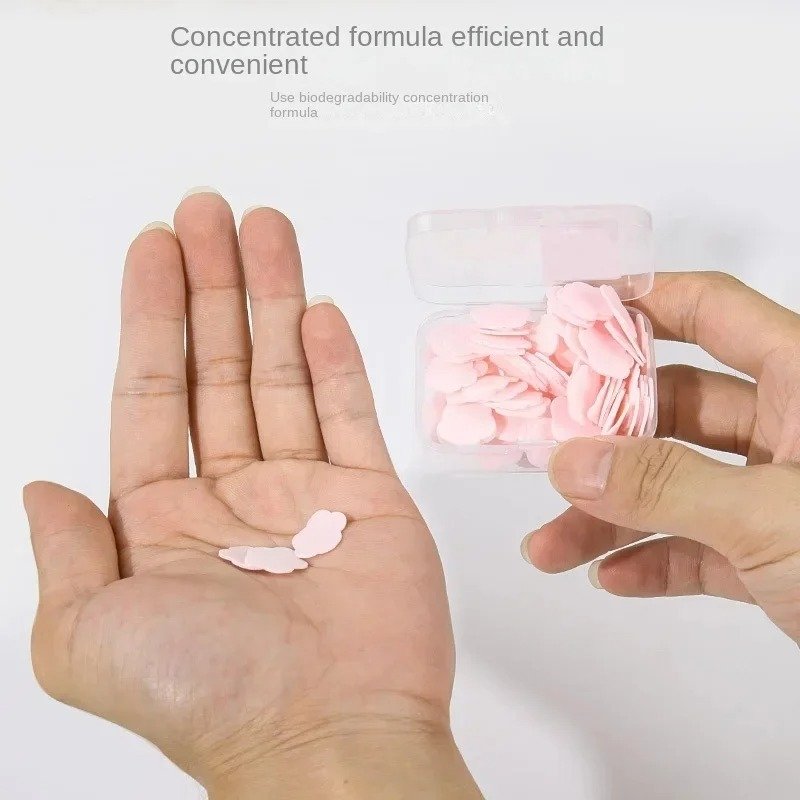 Pack Of 2 Portable Disposable Soap Tablets - Image 2