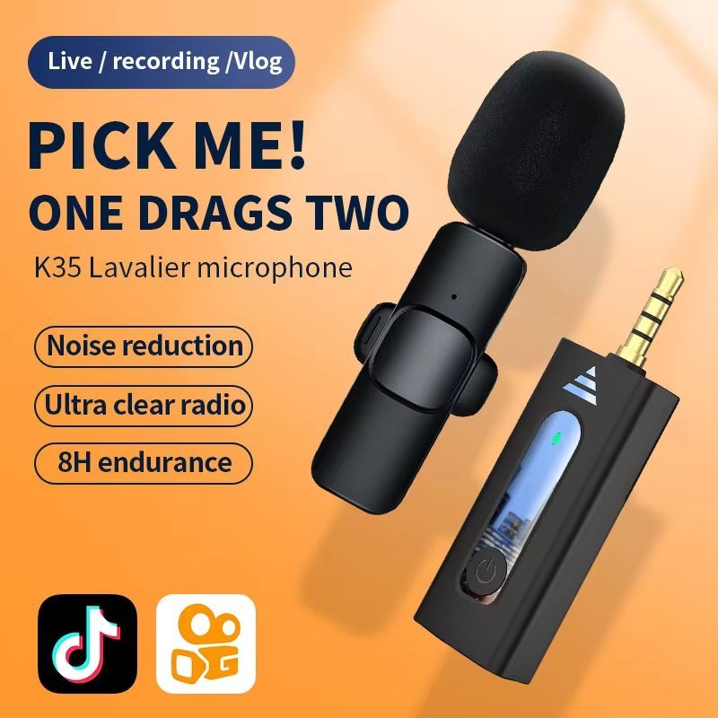 Ultimate K35 Professional Vlogging High Quality Collar Wireless... - Image 3