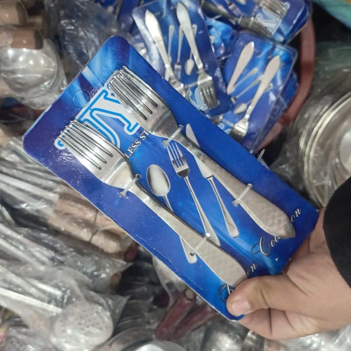 6 Pcs Stainless Steel Table Fork Set - Image 4