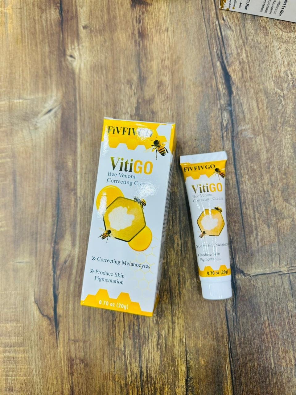 Fivfivgo™ Vitigo Bee Venom Correcting Cream (20g) Support for Skin - Image 4
