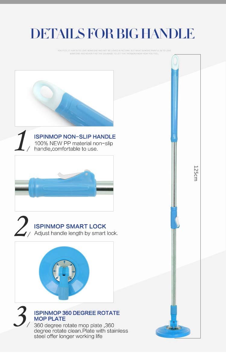 360 Degree Rotating Spin Mop - Original Replacement Parts For... - Image 2