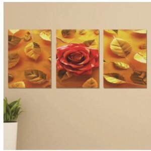 Set of 3 Wooden Photo Tile Wall Art Frames (8×11 Inches)
