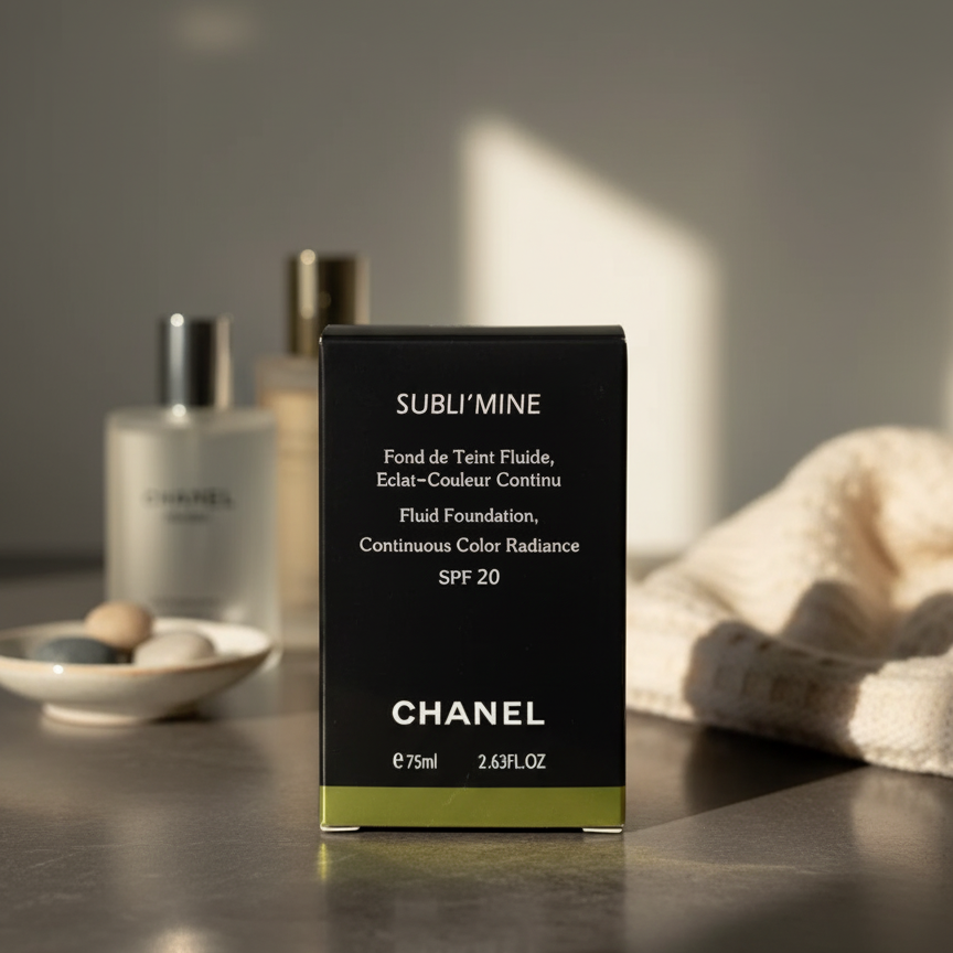 Chanel Sublimine Fluid Foundation Continuous Color Radiance Spf 20 - Image 5