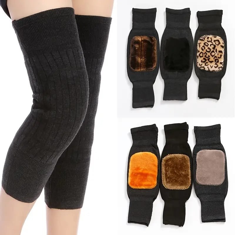 ( Pair ) Unisex Women Men’S Cashmere Wool Knee Brace Pads - Image 5