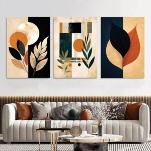 Set of 3 Premium Wall Art Photo Tiles
