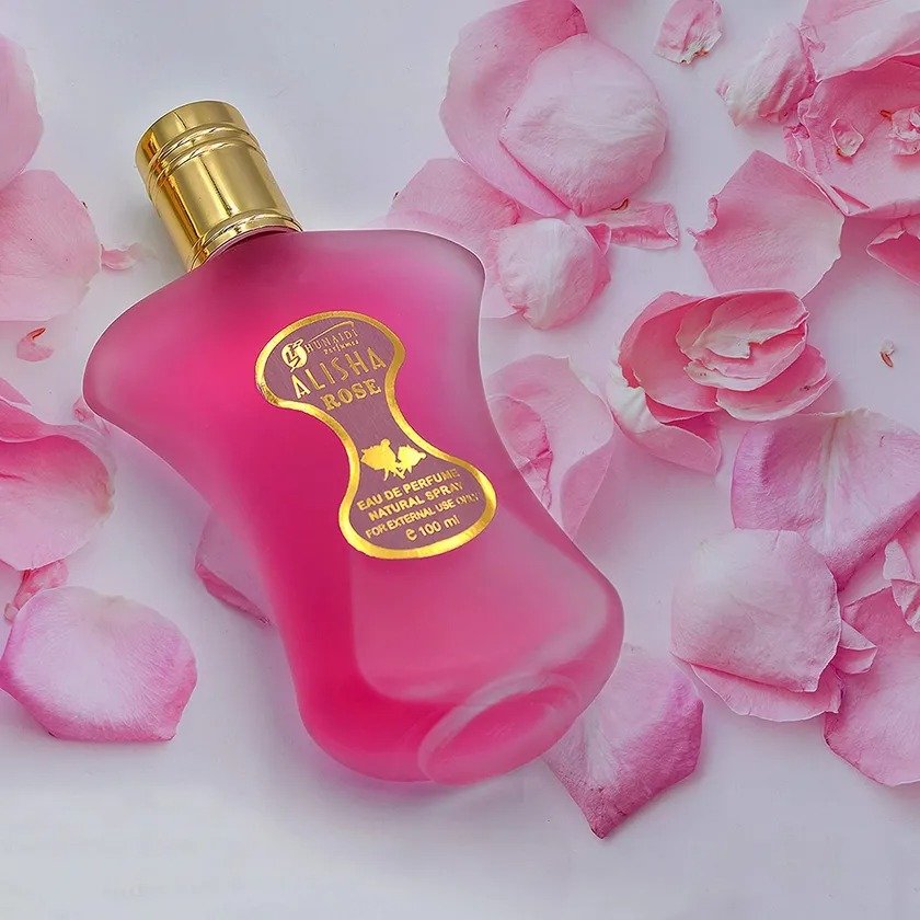 Alisha Rose Perfume by Hunaidi for Women Edp 100ml Elegant Long Lasting - Image 4