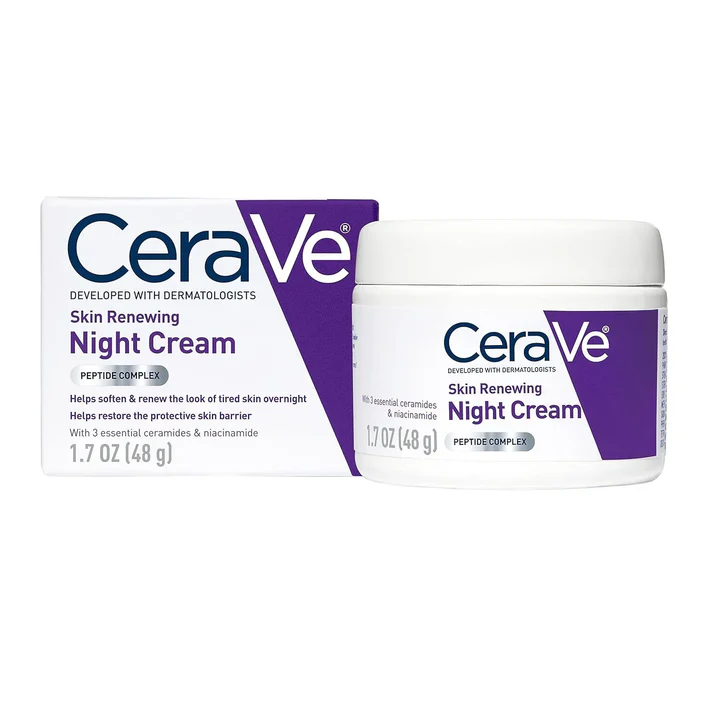 Cerave 4 In 1 Skincare Kit Night Cream, Sunblock, Cleanser &Amp;...