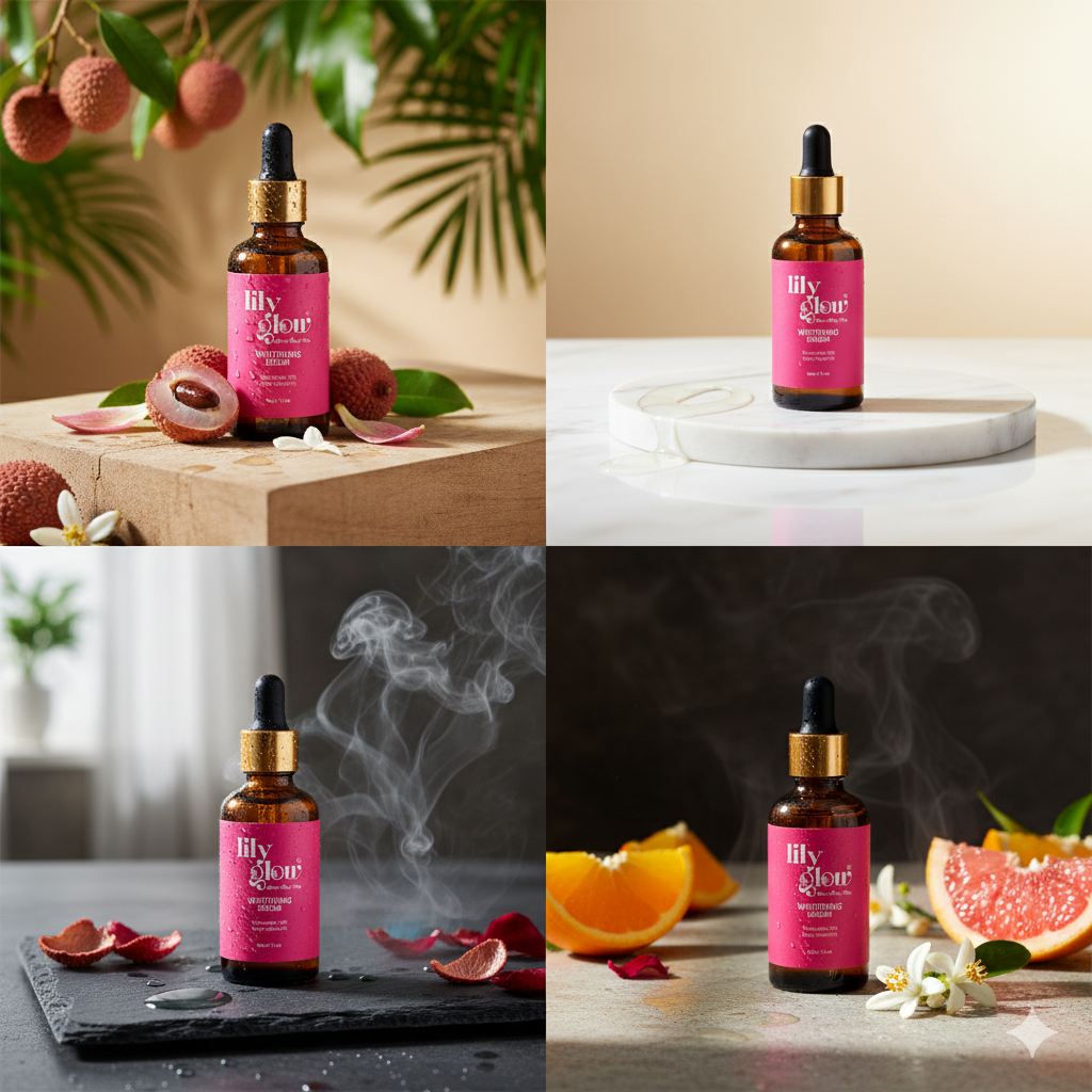 Lily Glow Whitening Serum for Face, Hands & Feet - Image 3