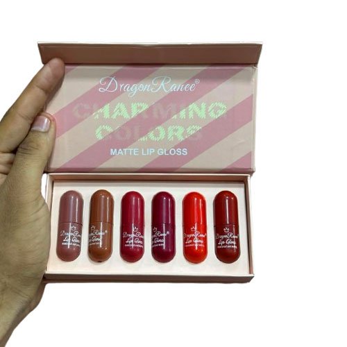 Dragon Ranee 6 In 1 Lipgloss Unique Lip Color Highly Pigmented Shades