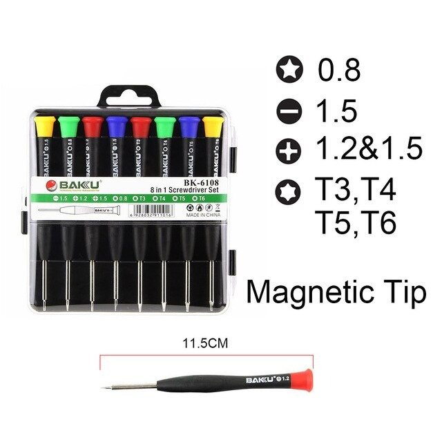 Screwdriver Set 8 in 1 Sw‑6308a - Image 2