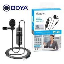 Boya by M1 Professional Lavalier Lapel Microphone 3.5mm Clip on Mic
