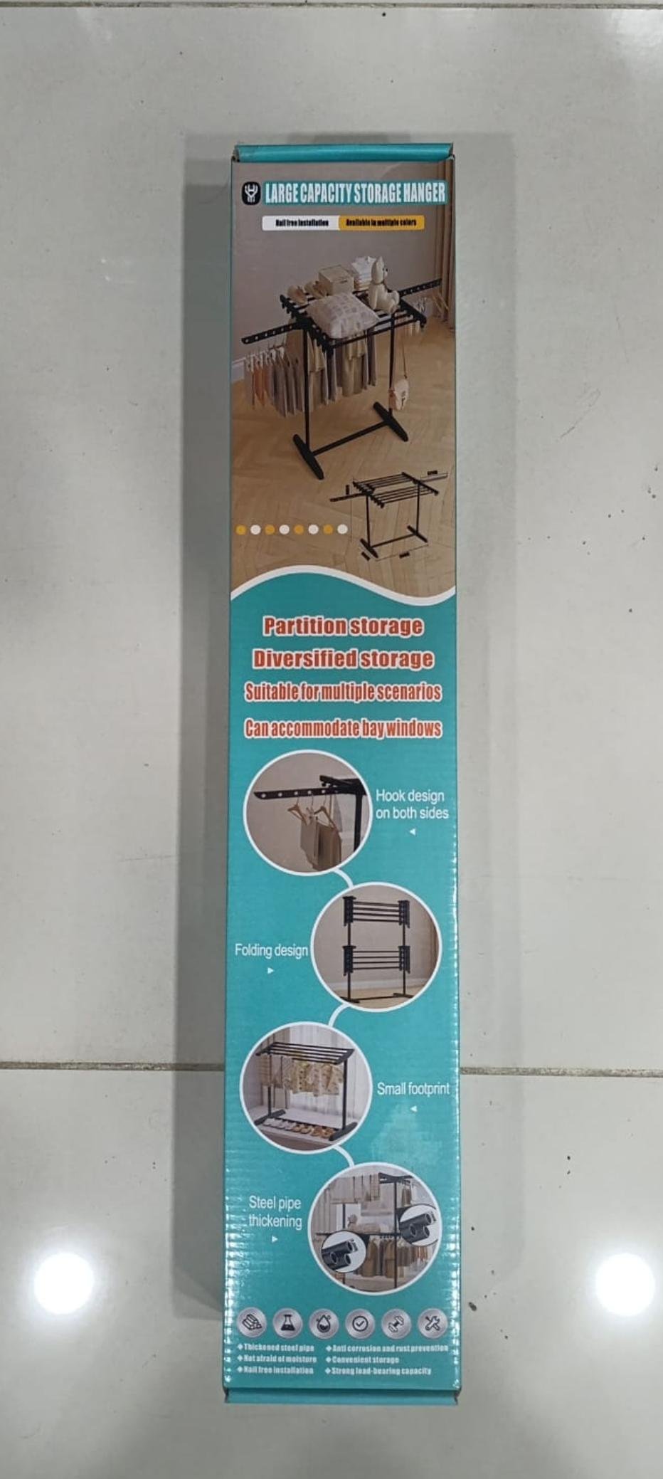 Folding Cloth Drying Stand - Image 4