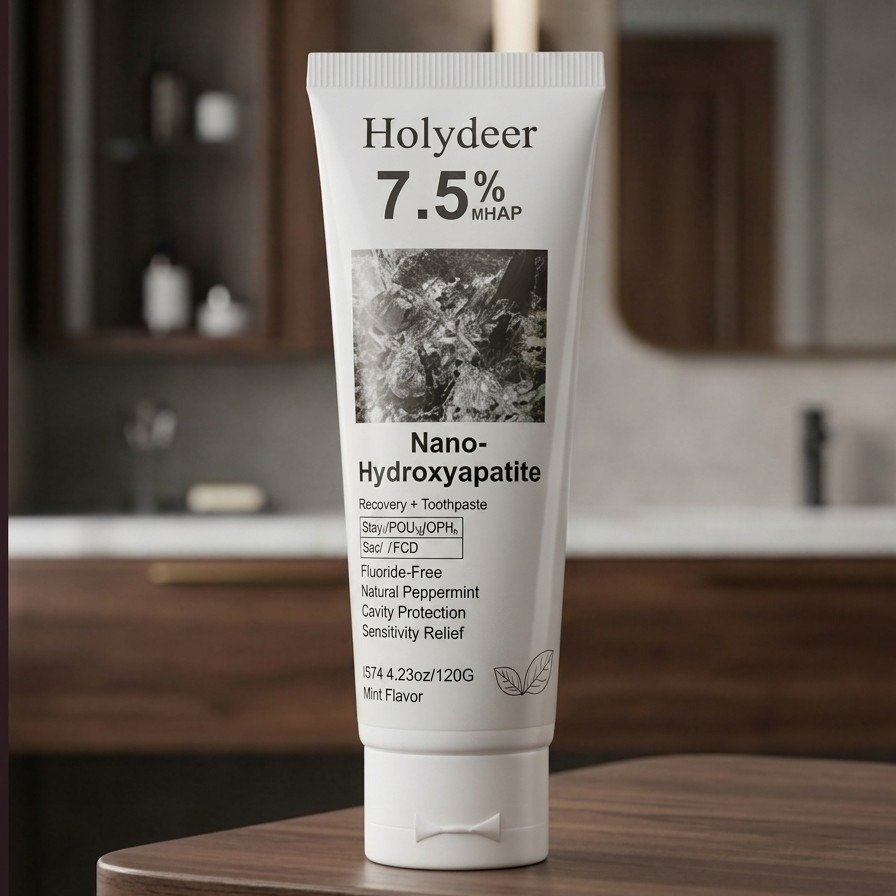 Holydeer Recovery Toothpaste | 7.5% Nano-Hydroxyapatite for Enamel - Image 3