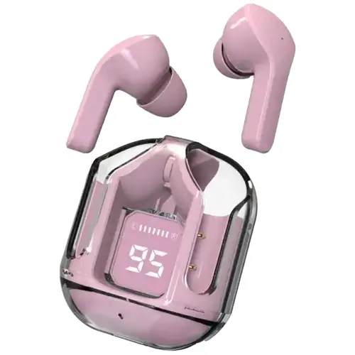 Air 31 Earbuds Wireless Earbuds With Crystal Transparent Case With... - Image 4