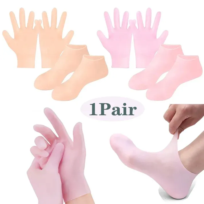 Combo Deal Silicon Gloves and Silicon Socks Durable Quality Comfortable - Image 3