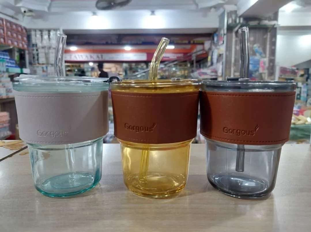 Reusable Coffee Mug with Straw - Image 5