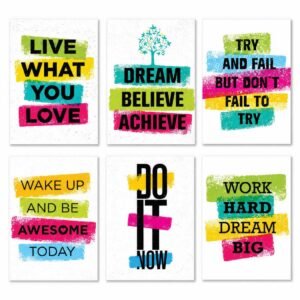 Set of 6 Premium Wall Art Photo Tiles