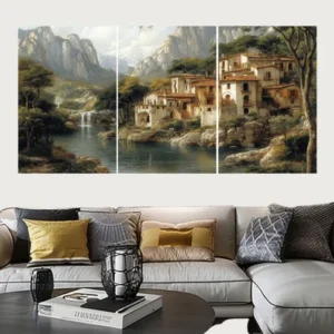 Set of 3 Landscape Wall Art Frames