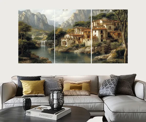 Set of 3 Landscape Wall Art Frames