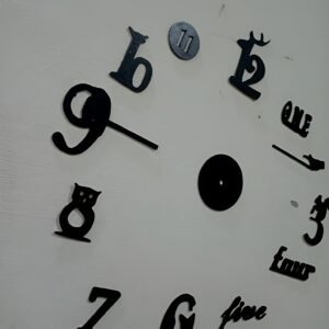Decorative 3D Clock / Diy Clock Creative 3D Wooden Wall Clock For...