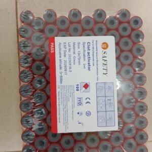 Safety Clot Activator Vacuum Blood Collection Tubes (glass, 3ml, 13x75mm)