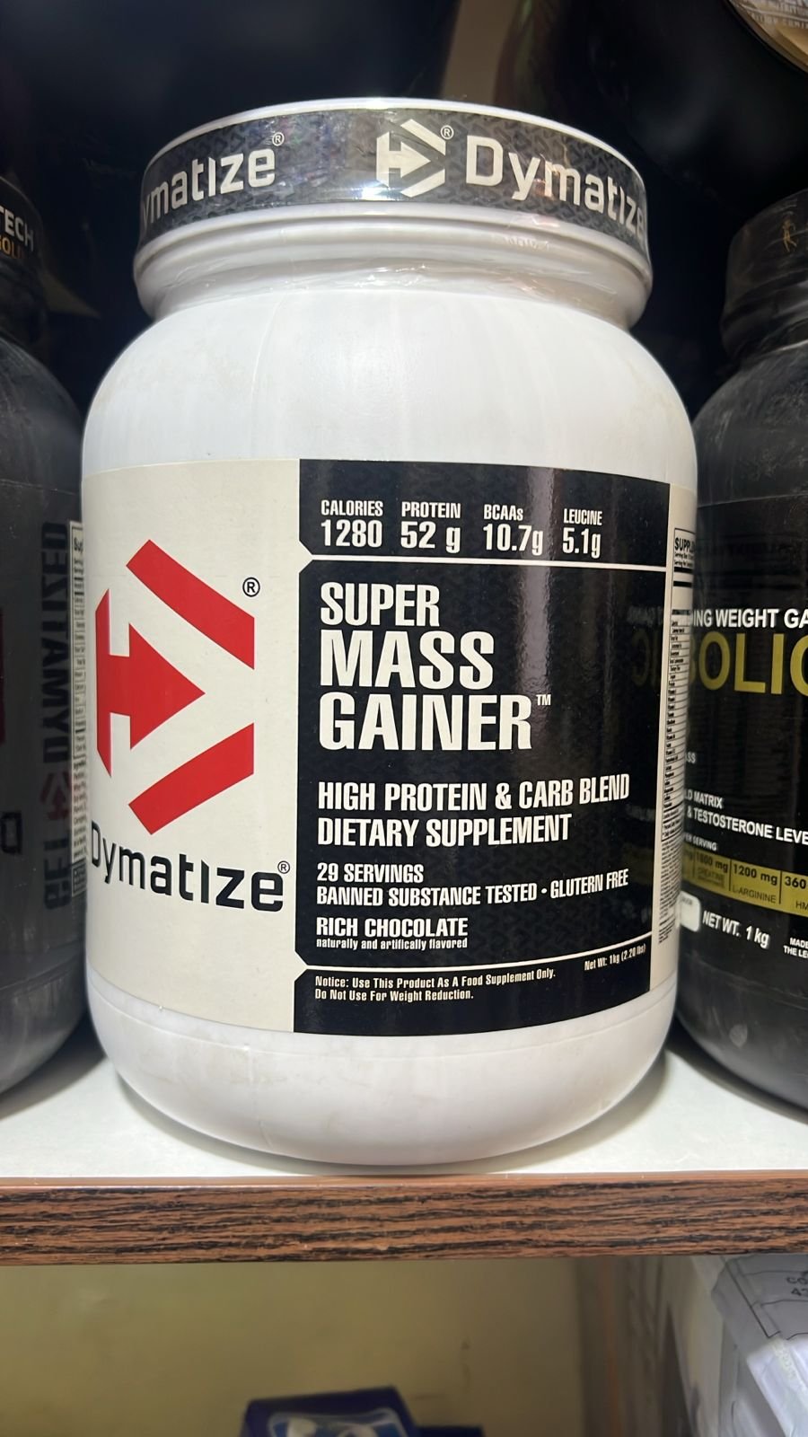 Dymatize Super Mass Gainer Rich Chocolate Flavor High Calorie Protein - Image 4