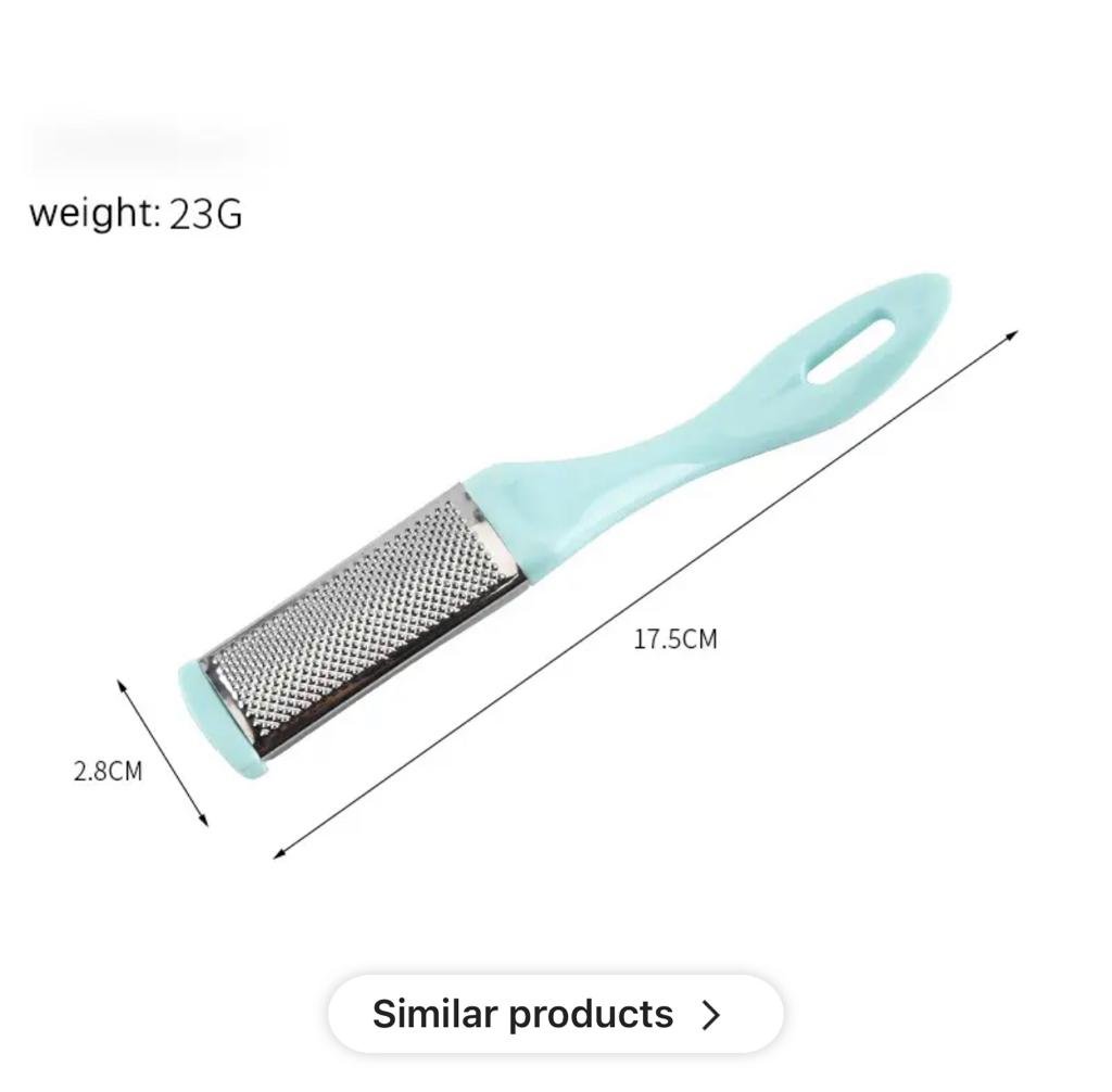 2 In 1 Latest Hot Sale Foot File Pedicure Professional Foot Rasp... - Image 4