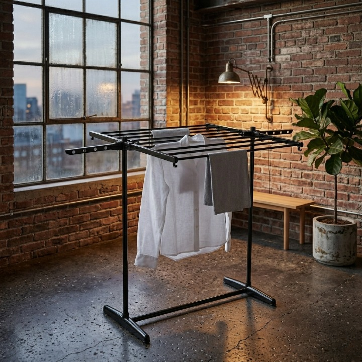 Folding Cloth Drying Stand - Image 2