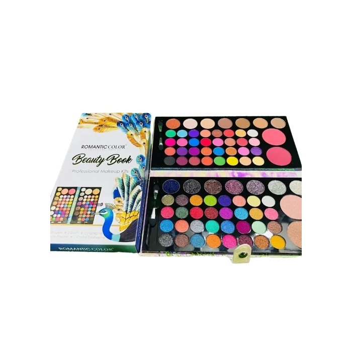Romantic Color Beauty Book Makeup Palette 82 Colors - Image 3