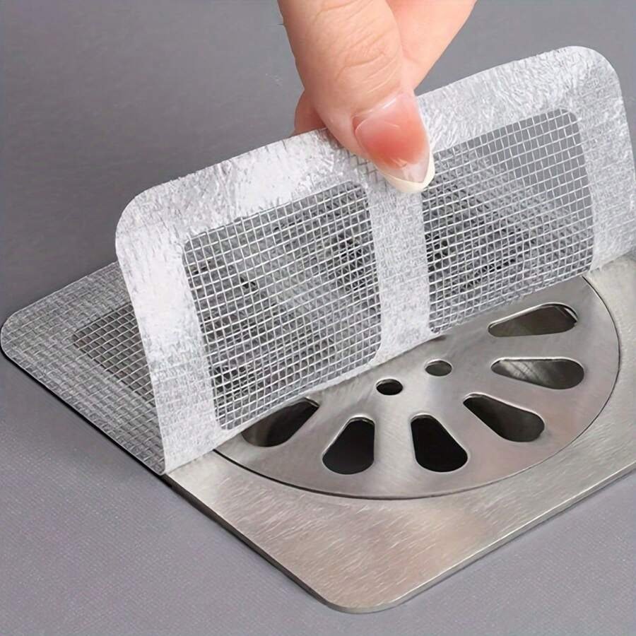 10 Pcs Multifunctional Net Sticker Drainer Net For Bathroom -... - Image 5