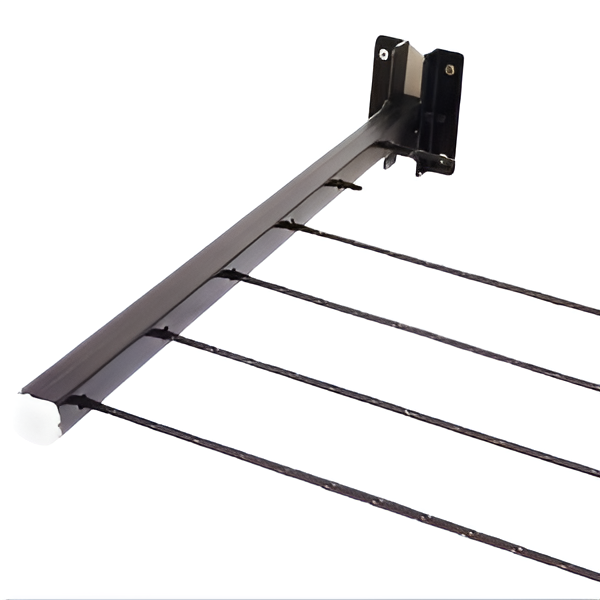 Cloth Drying Stand (24 Inches) With Free Rope Foldable Wall... - Image 3
