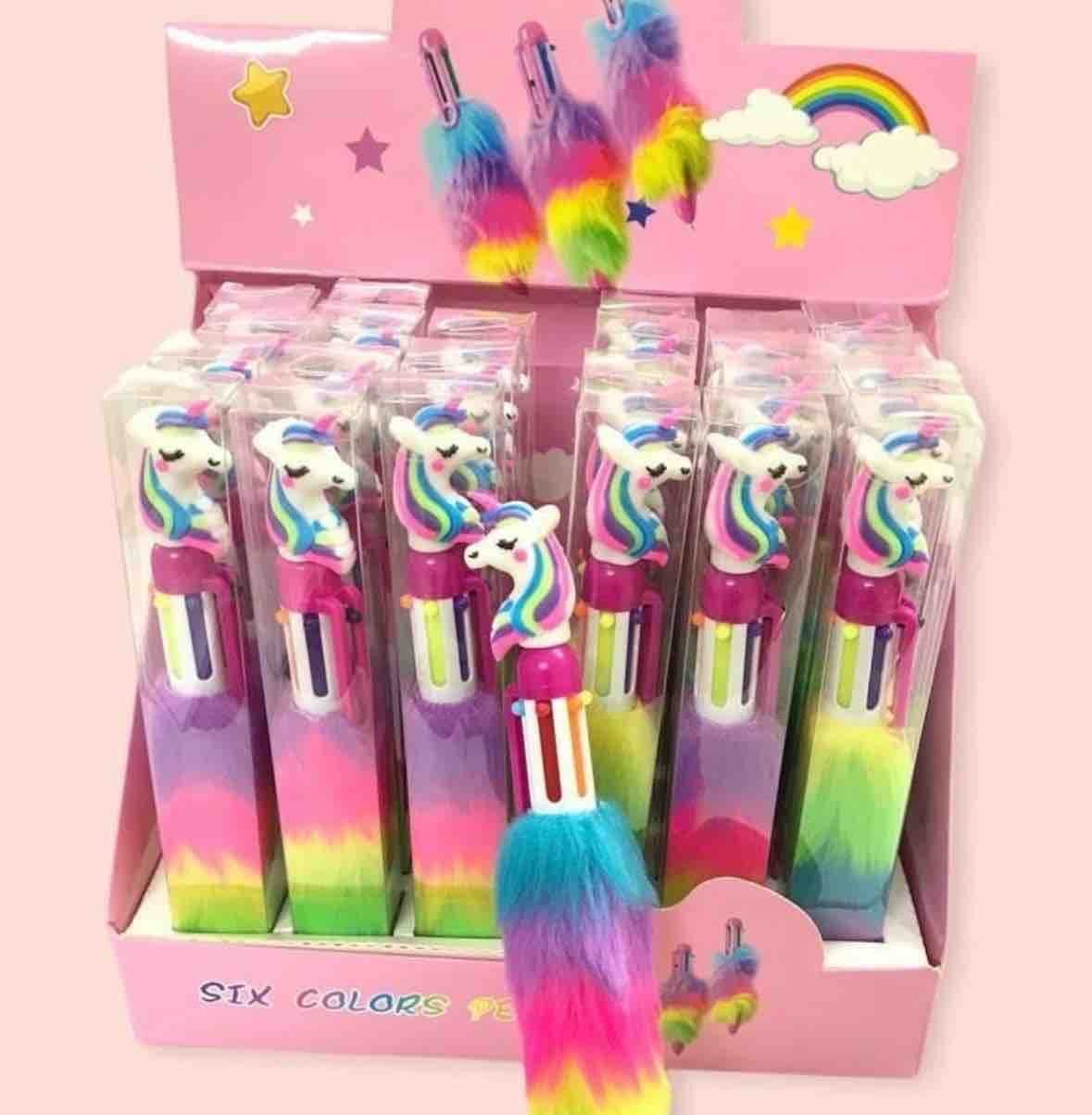 6 in 1 Pen Multi Functional Design Smooth Writing Durable Build - Image 3