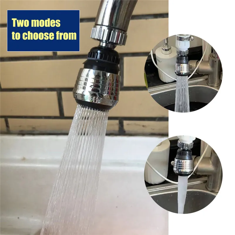Multifunctional 360° Water Faucet Kitchen Sink Faucet Sprayer...