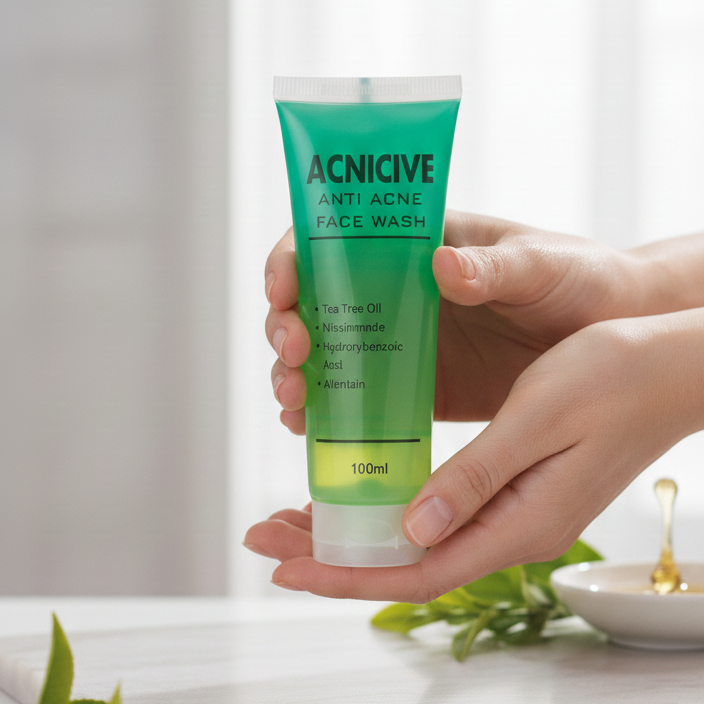 Acnicive Anti Acne Face Wash Gentle Formula Clears Impurities - Image 2