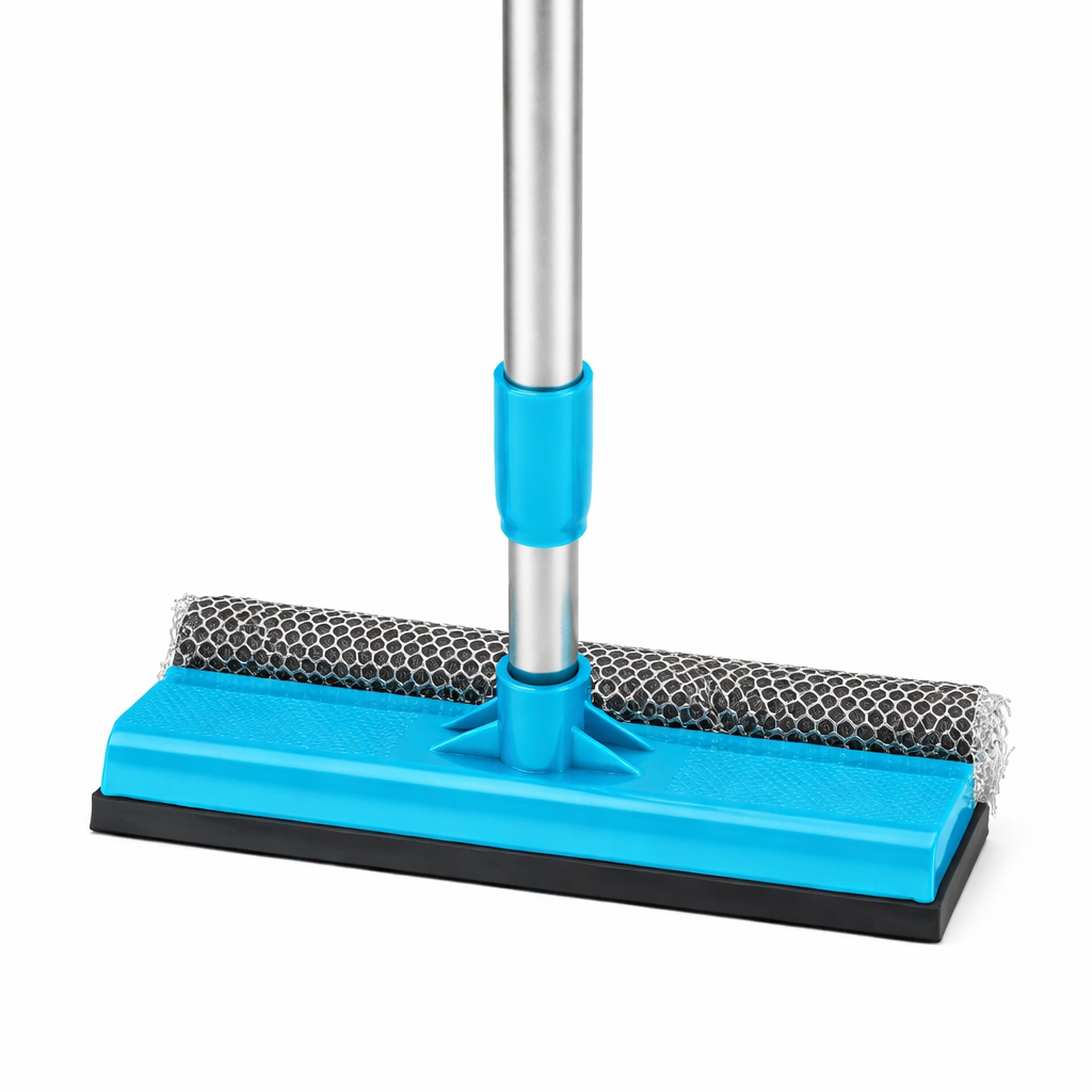 Royal 2-In-1 Window Squeegee with Aluminium Rod Handle - Image 2