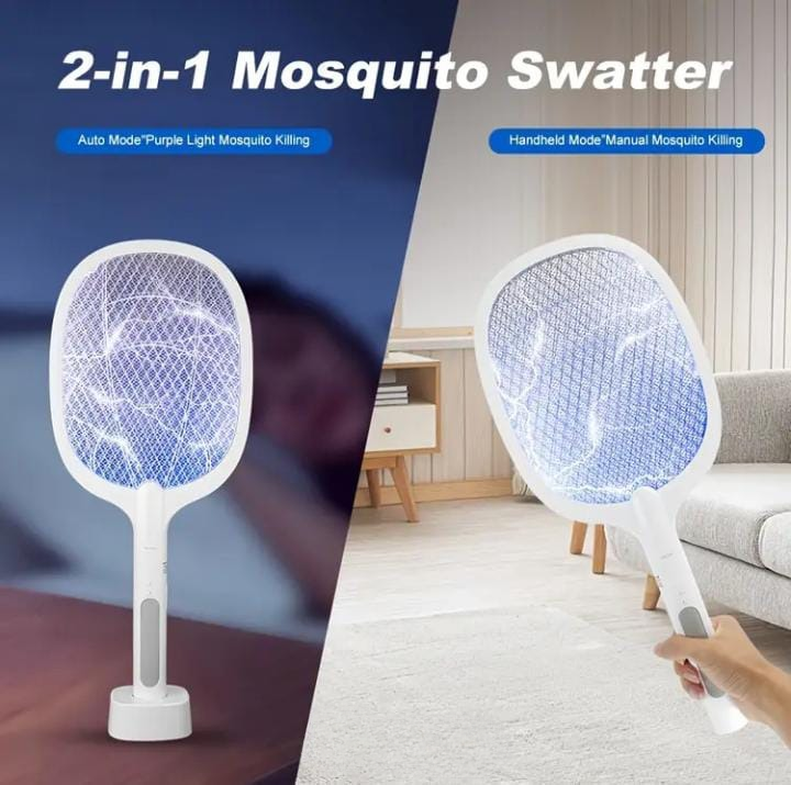 Rechargeable Mosquito Racket with Stand - Image 2