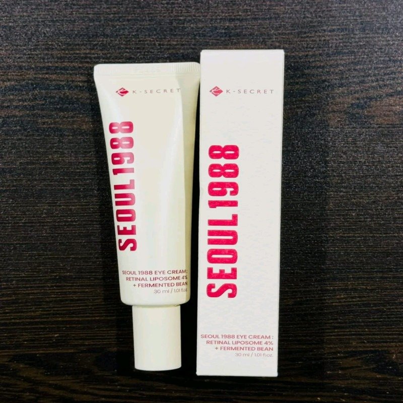 K Secret Seoul 1988 Eye Cream Providing Gentle Care Wrinkle Reduction