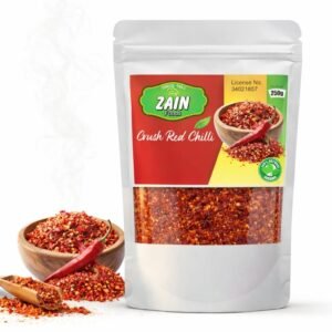 Red Chili Flakes, 100% Natural and Organic Also Known As Crushed Red