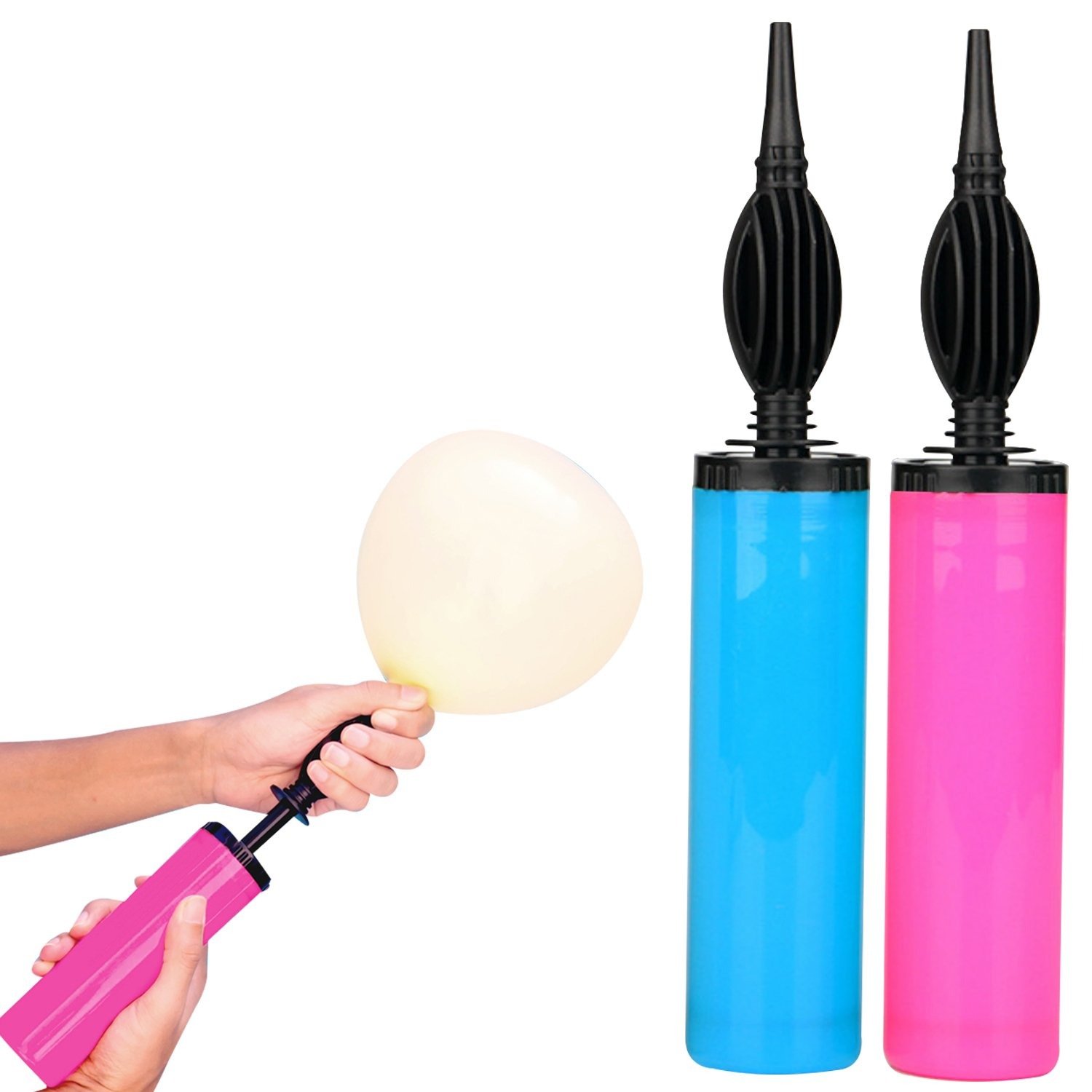 1pc Air Inflator Portable Hand Held Birthday Party Balloon Pump (random - Image 3