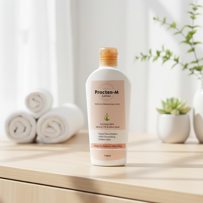 Procten M Lotion Gentle Formula Smooth Application Nourishes Skin - Image 3