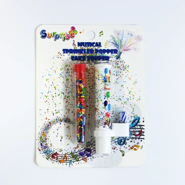 Musical Sprinkle Popper Cake Topper - Image 4