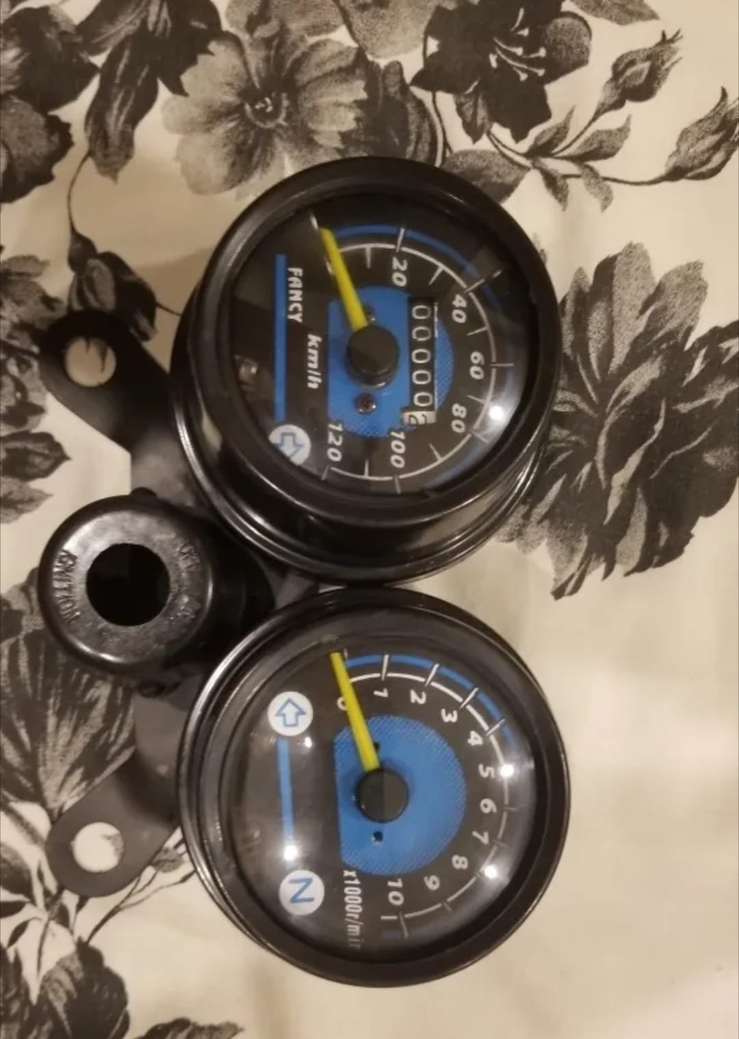 Double Round Fancy Meter Speedometer Rpm for Honda 125 Motorcycle - Image 4